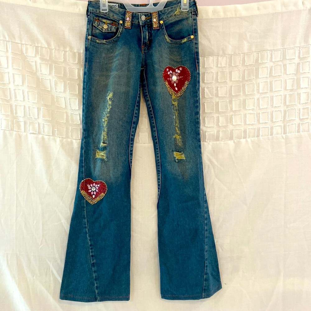 Bolufe TM Jeans bedazzled flared 👖